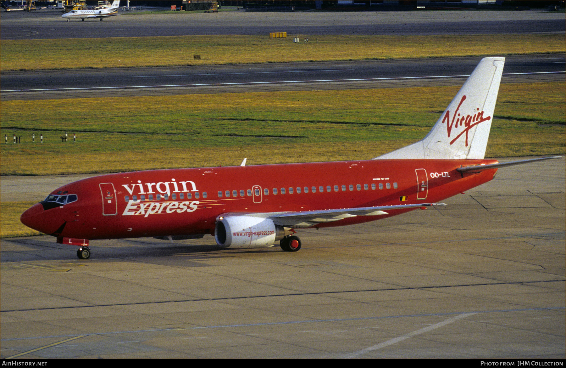 Aircraft Photo of OO-LTL | Boeing 737-3M8 | Virgin Express | AirHistory.net #586930