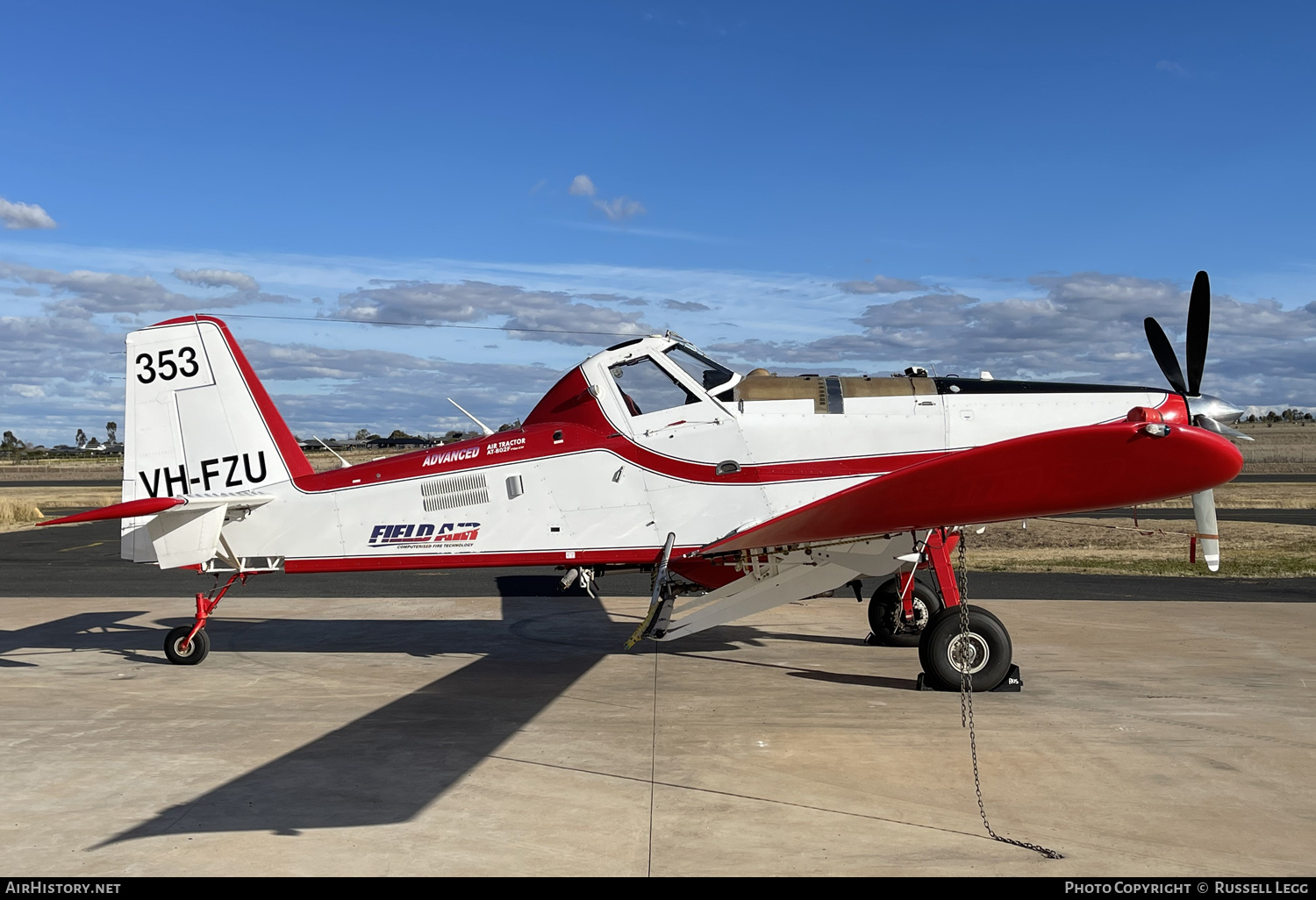 Aircraft Photo of VH-FZU | Air Tractor AT-802A | Field Air | AirHistory.net #586931