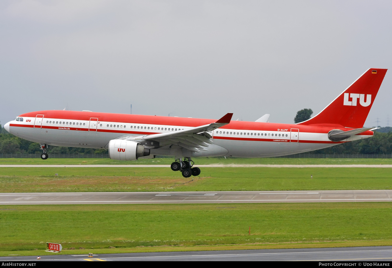 Aircraft Photo of D-ALPF | Airbus A330-223 | LTU - Lufttransport-Unternehmen | AirHistory.net #586943