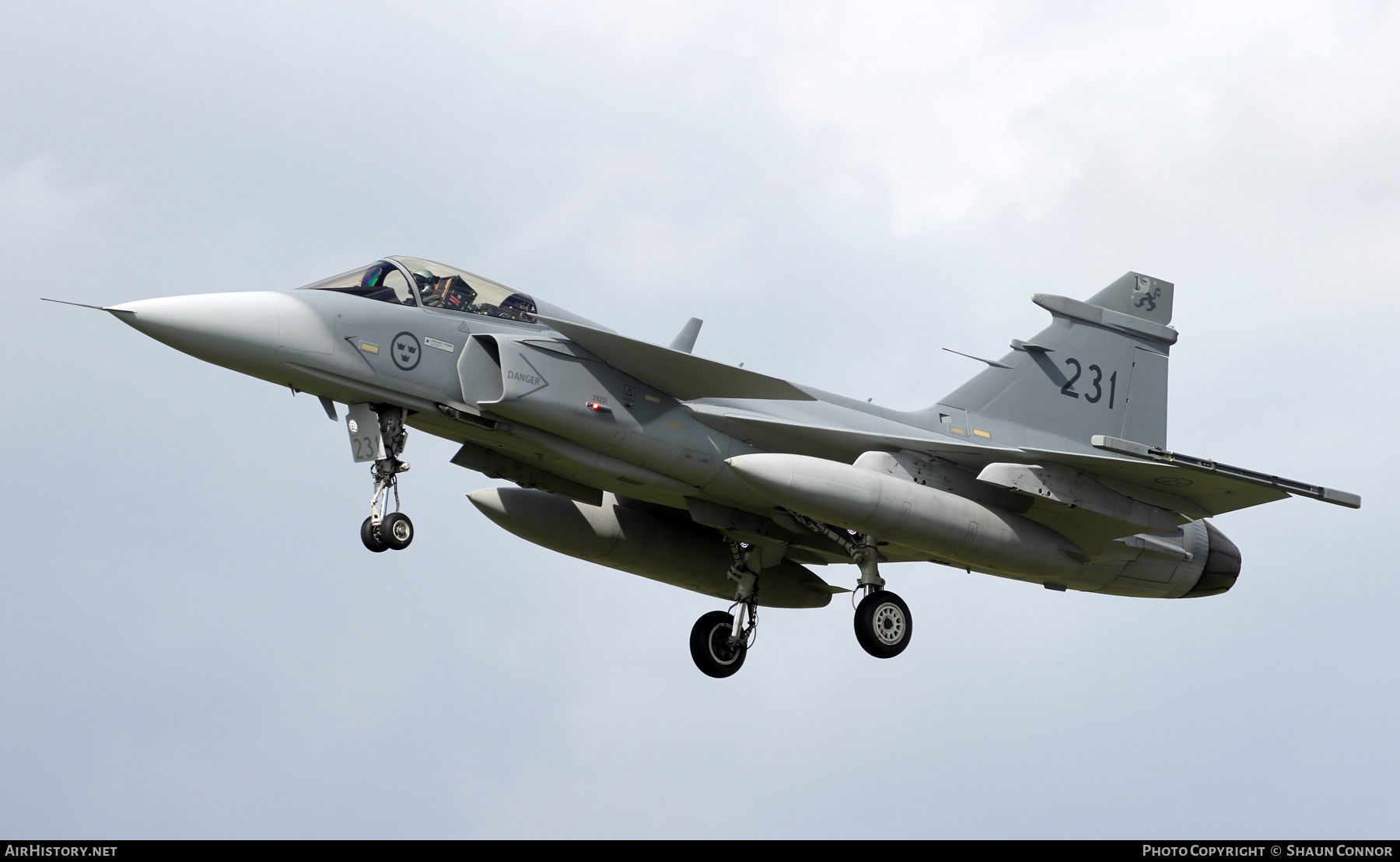 Aircraft Photo of 39231 | Saab JAS 39C Gripen | Sweden - Air Force | AirHistory.net #586974