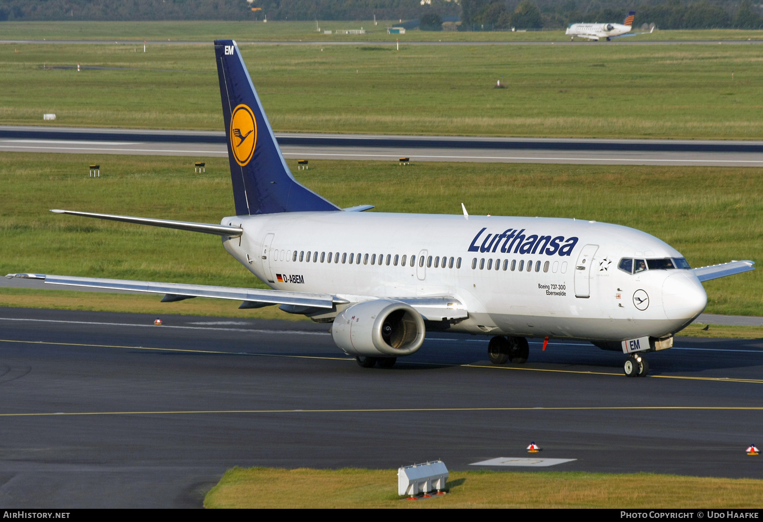 Aircraft Photo of D-ABEM | Boeing 737-330 | Lufthansa | AirHistory.net #586979