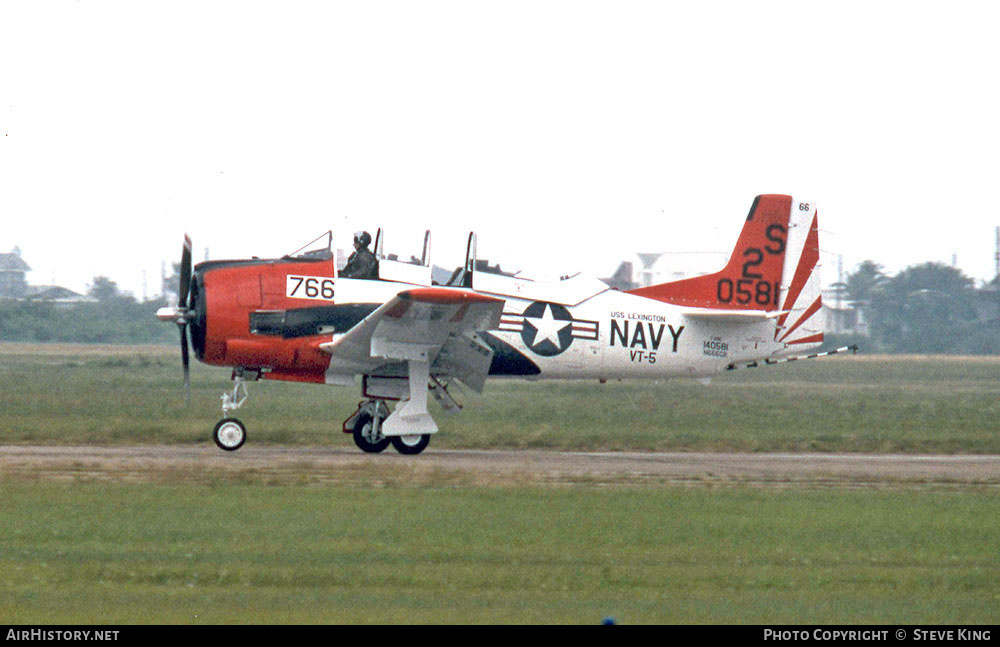 Aircraft Photo of N666GR / 140581 | North American T-28C Trojan | USA - Navy | AirHistory.net #586981