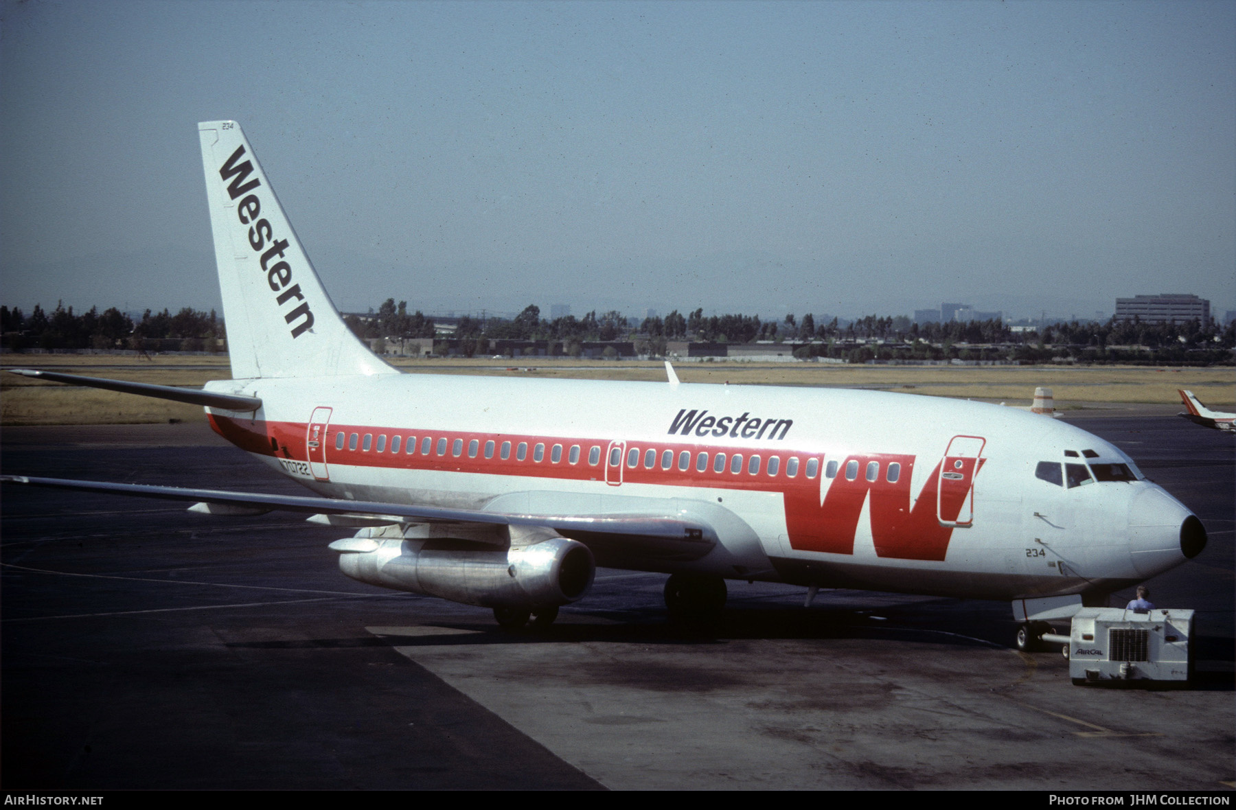 Aircraft Photo of N70722 | Boeing 737-284/Adv | Western Airlines | AirHistory.net #586983