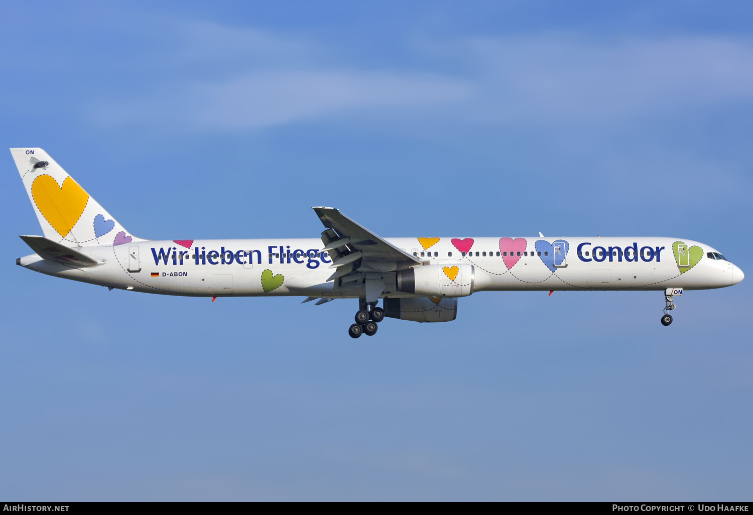 Aircraft Photo of D-ABON | Boeing 757-330 | Condor Flugdienst | AirHistory.net #586992