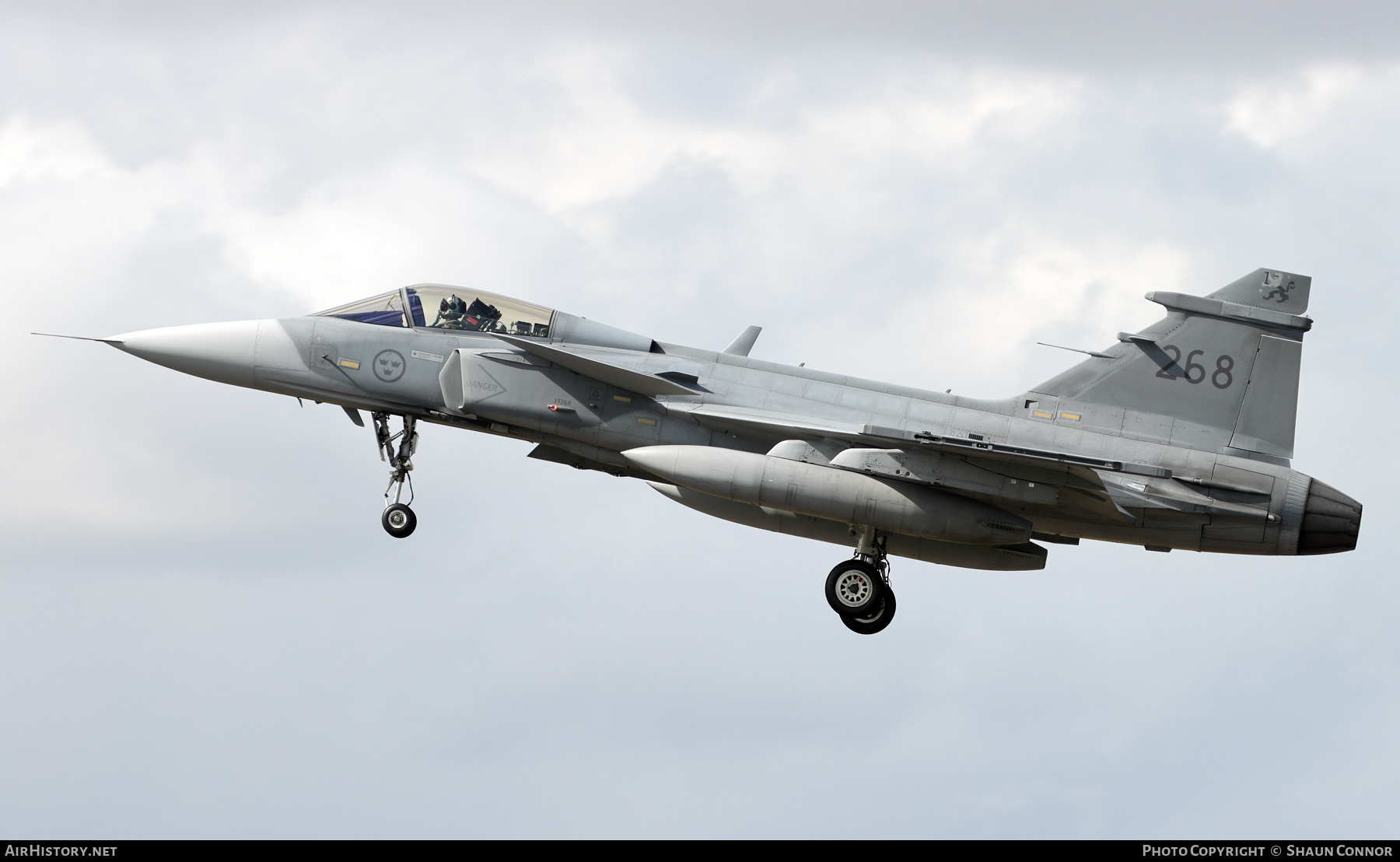 Aircraft Photo of 39268 | Saab JAS 39C Gripen | Sweden - Air Force | AirHistory.net #586997