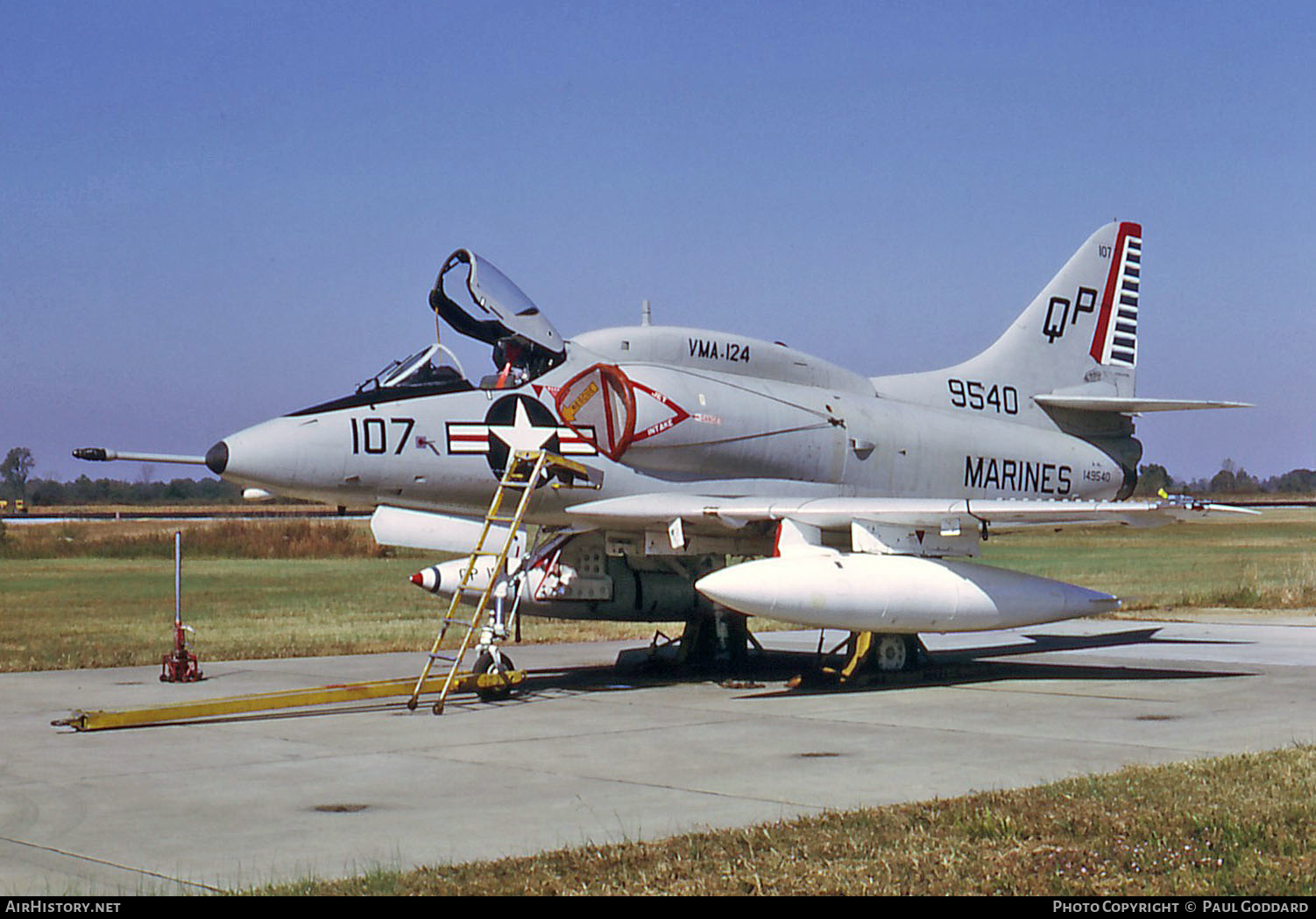 Aircraft Photo of 149540 / 9540 | Douglas A-4L Skyhawk | USA - Marines | AirHistory.net #587004