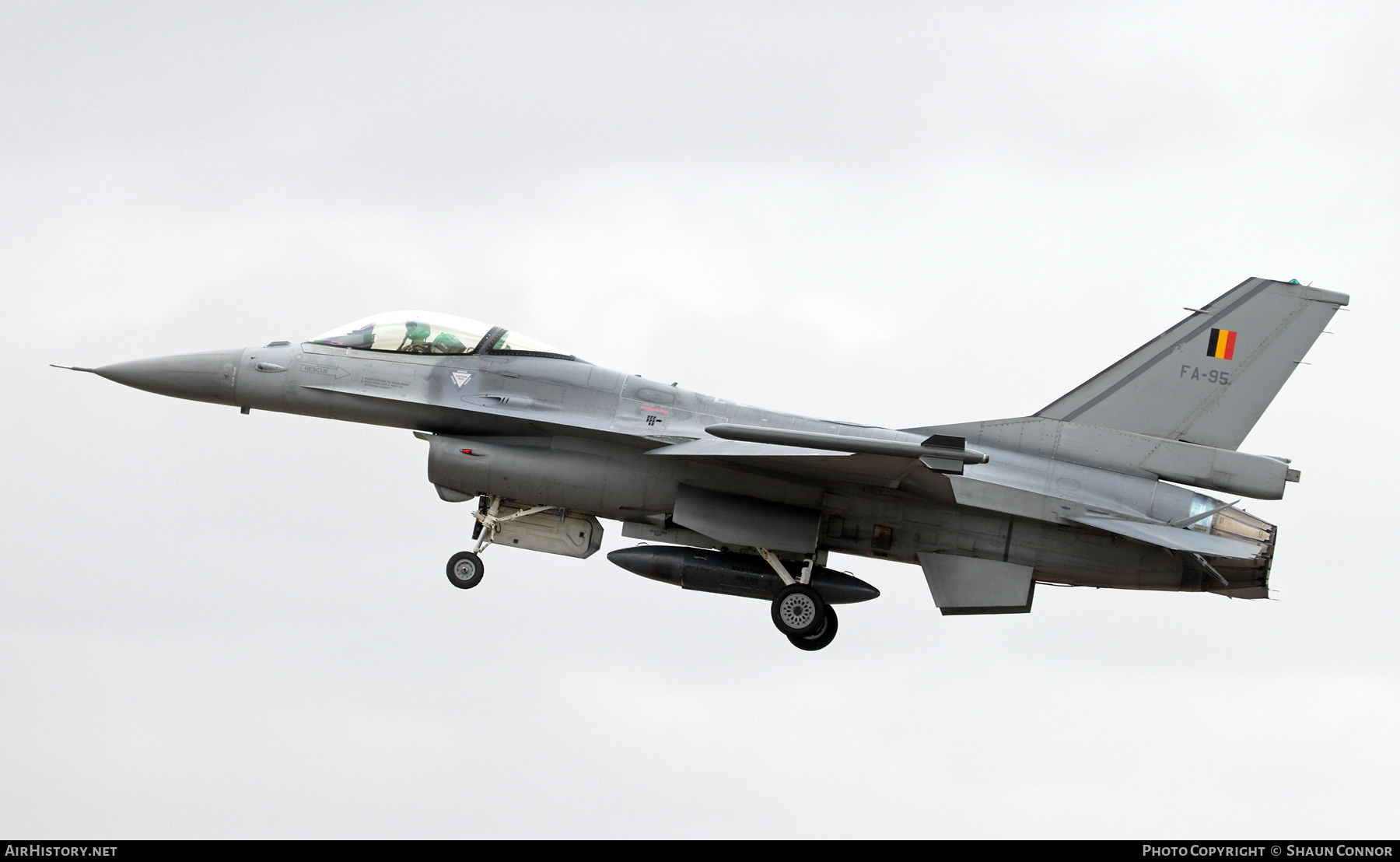 Aircraft Photo of FA-95 | General Dynamics F-16AM Fighting Falcon | Belgium - Air Force | AirHistory.net #587020