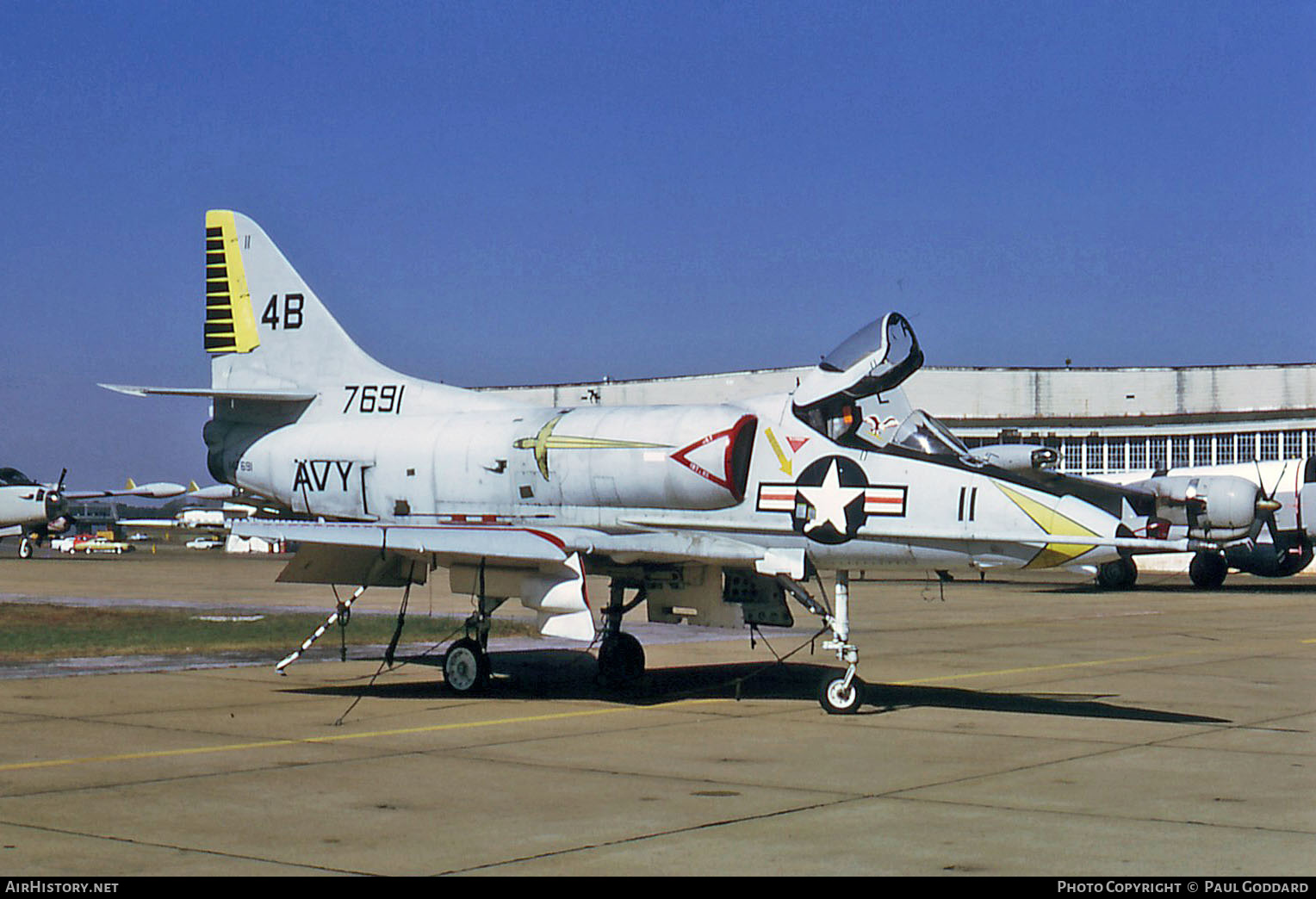 Aircraft Photo of 147691 / 7691 | Douglas A-4C Skyhawk (A4D-2N) | USA - Navy | AirHistory.net #587026