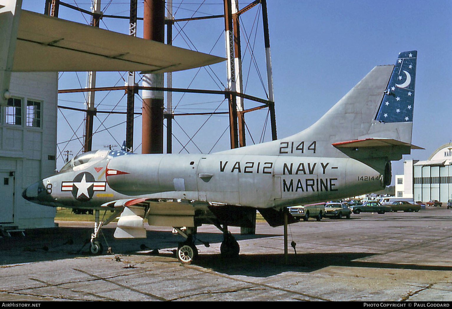 Aircraft Photo of 142144 / 2144 | Douglas A-4A Skyhawk (A4D-1) | USA - Navy | AirHistory.net #587027