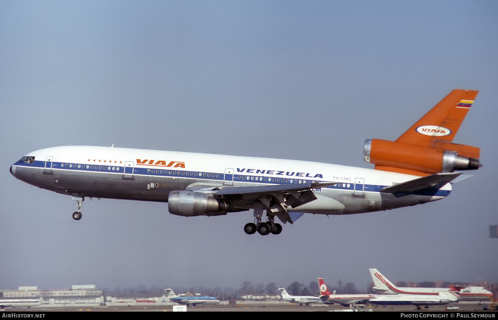 Aircraft Photo of YV-134C | McDonnell Douglas DC-10-30 | Viasa | AirHistory.net #587030