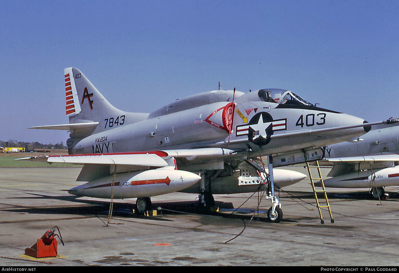 Aircraft Photo of 147843 / 7843 | Douglas A-4L Skyhawk | USA - Navy | AirHistory.net #587042