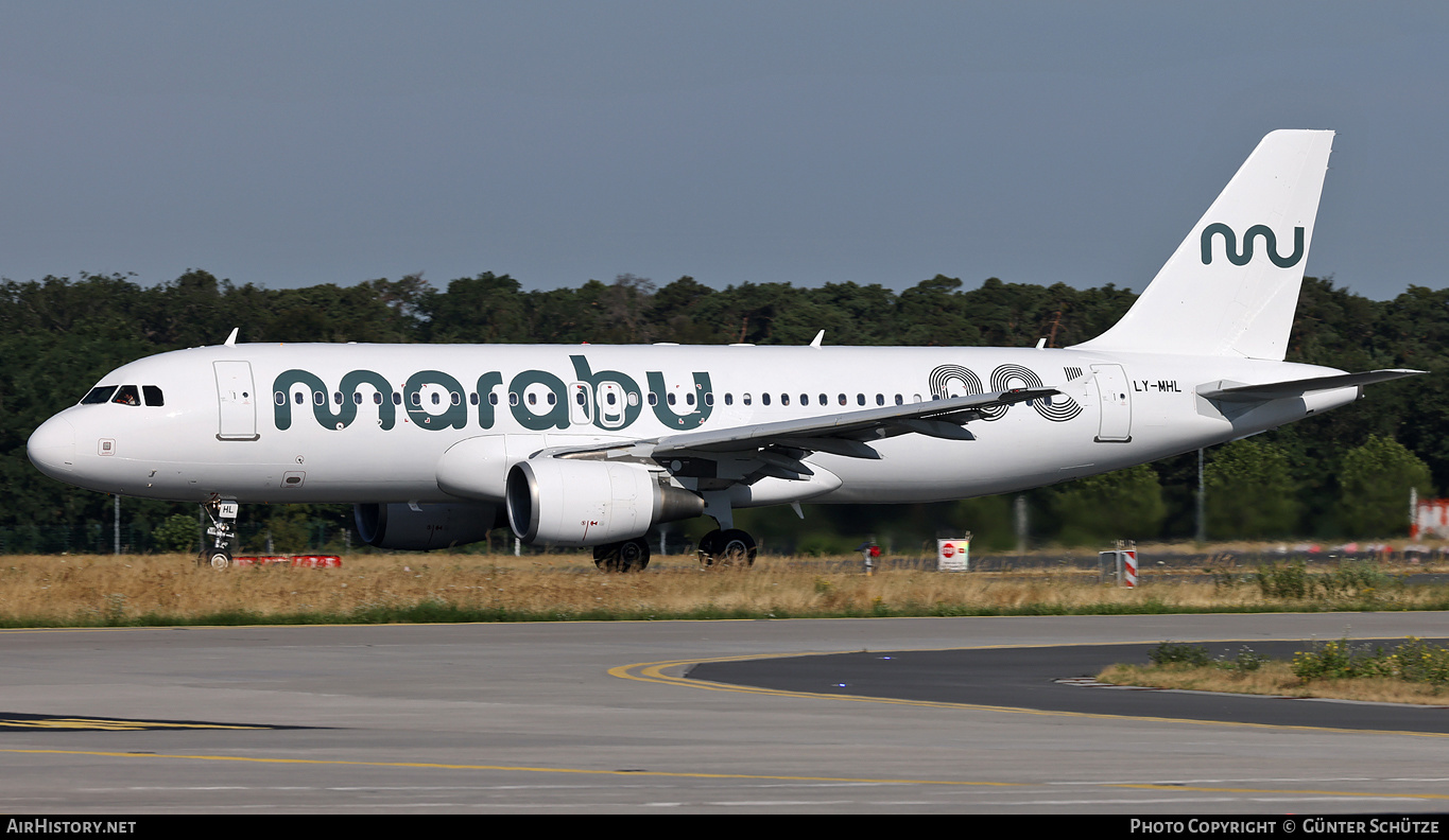 Aircraft Photo of LY-MHL | Airbus A320-216 | Marabu Airlines | AirHistory.net #587104