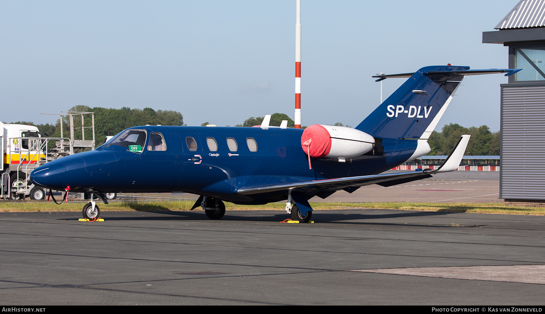 Aircraft Photo of SP-DLV | Cessna 525 CitationJet | AirHistory.net #587112