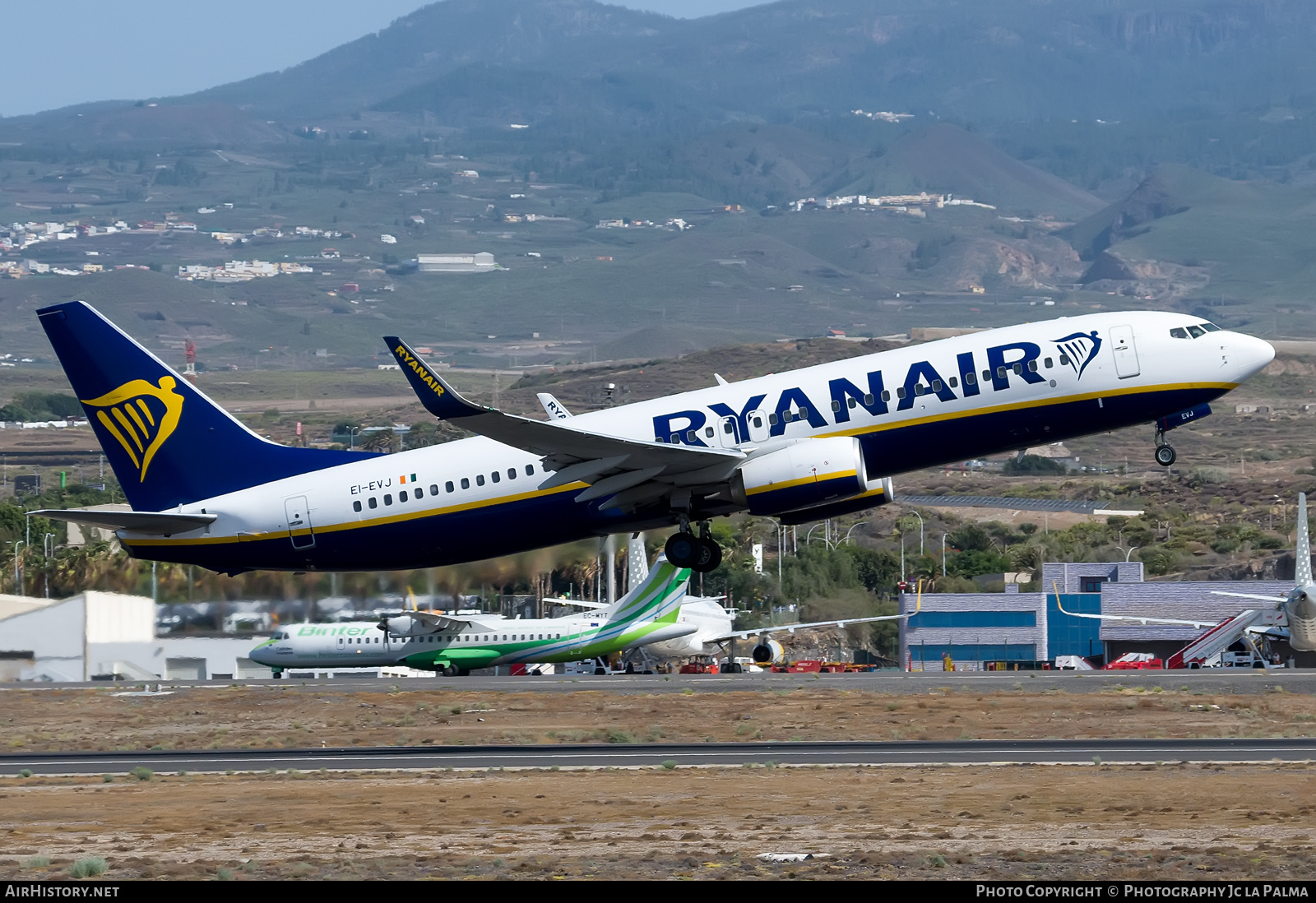 Aircraft Photo of EI-EVJ | Boeing 737-8AS | Ryanair | AirHistory.net #587131