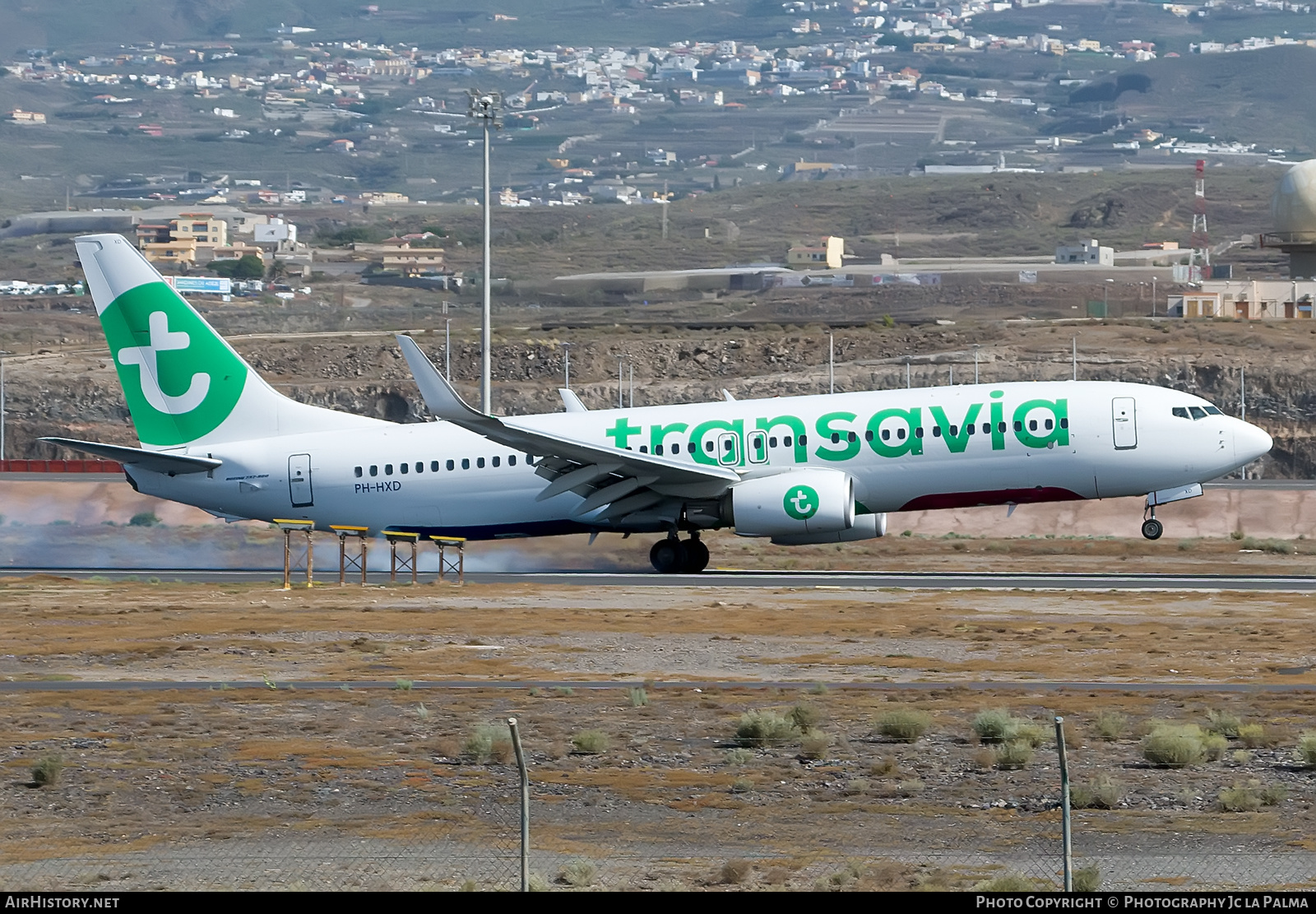 Aircraft Photo of PH-HXD | Boeing 737-8K2 | Transavia | AirHistory.net #587142