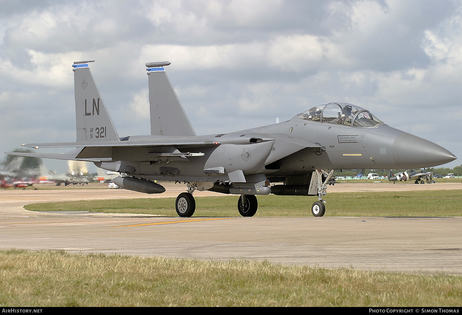 Aircraft Photo of 91-0321 / AF91-321 | Boeing F-15E Strike Eagle | USA - Air Force | AirHistory.net #587149