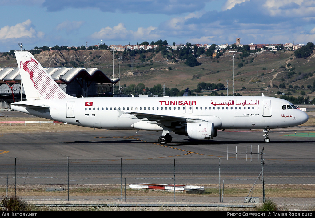 Aircraft Photo of TS-IMI | Airbus A320-211 | Tunisair | AirHistory.net #587156