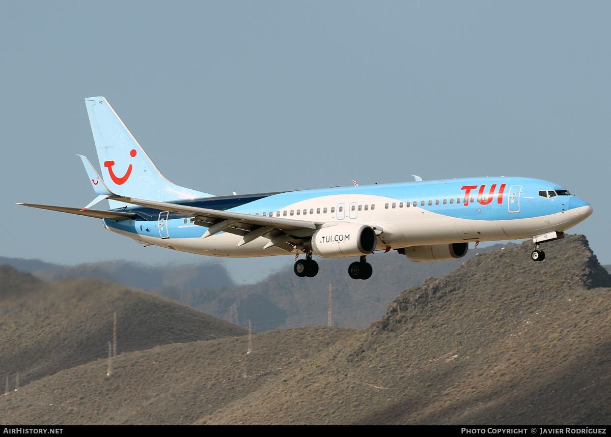 Aircraft Photo of OO-TNC | Boeing 737-8K5 | TUI | AirHistory.net #587162