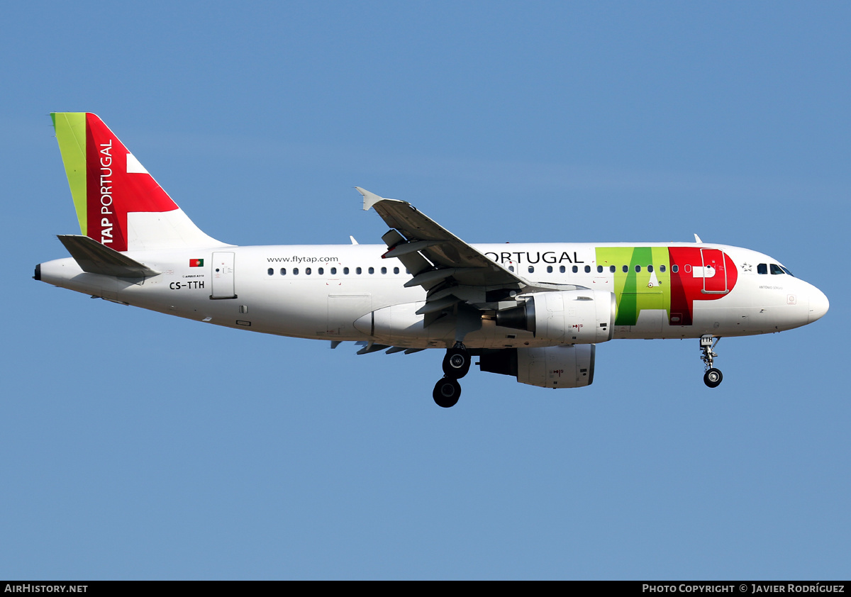 Aircraft Photo of CS-TTH | Airbus A319-111 | TAP Portugal | AirHistory.net #587163