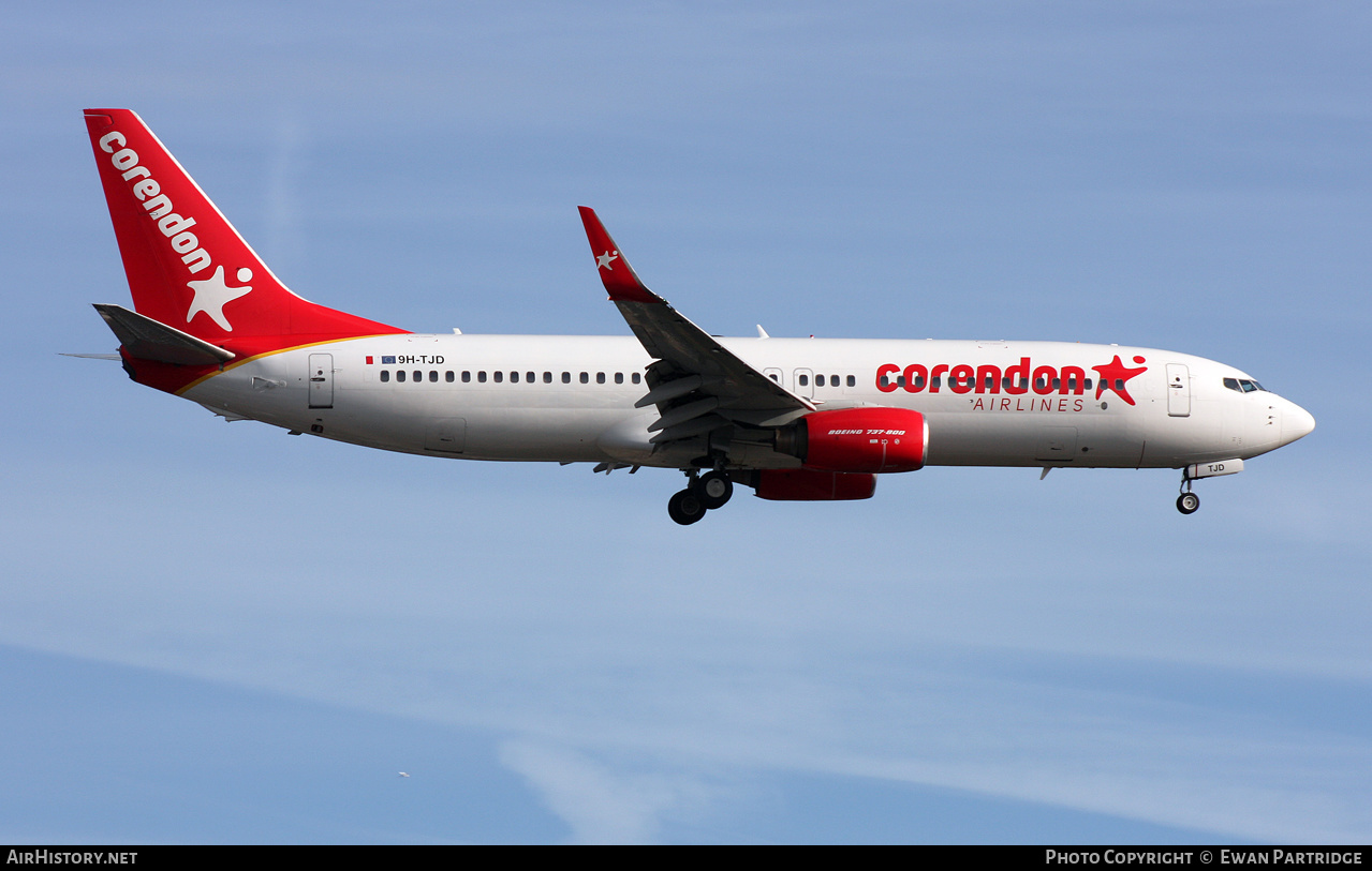 Aircraft Photo of TC-TJD | Boeing 737-4Q8 | Corendon Airlines | AirHistory.net #587185
