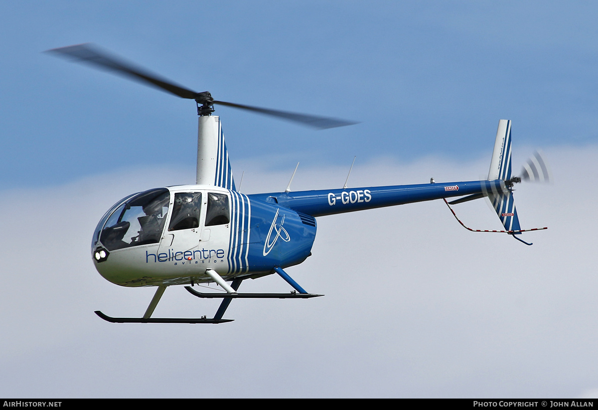 Aircraft Photo of G-GOES | Robinson R-44 Raven II | Helicentre Aviation | AirHistory.net #587200