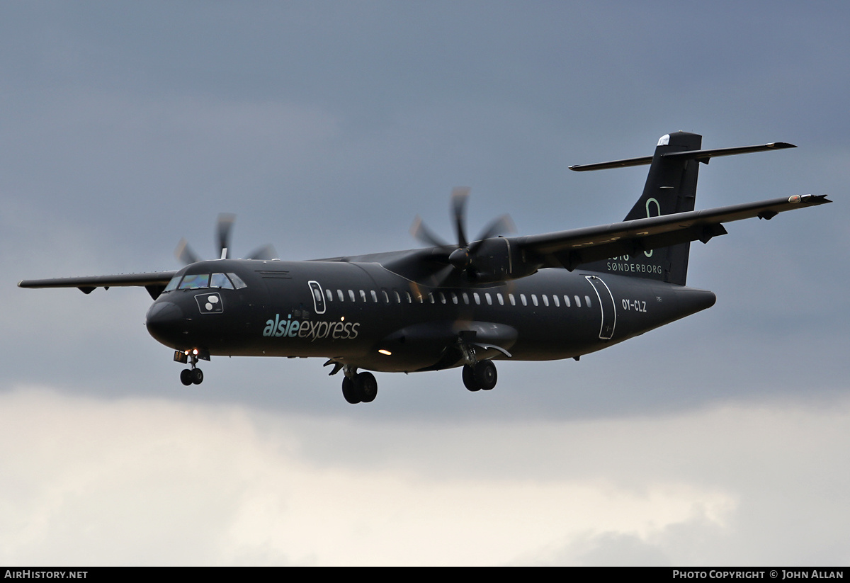 Aircraft Photo of OY-CLZ | ATR ATR-72-500 (ATR-72-212A) | Alsie Express | AirHistory.net #587203