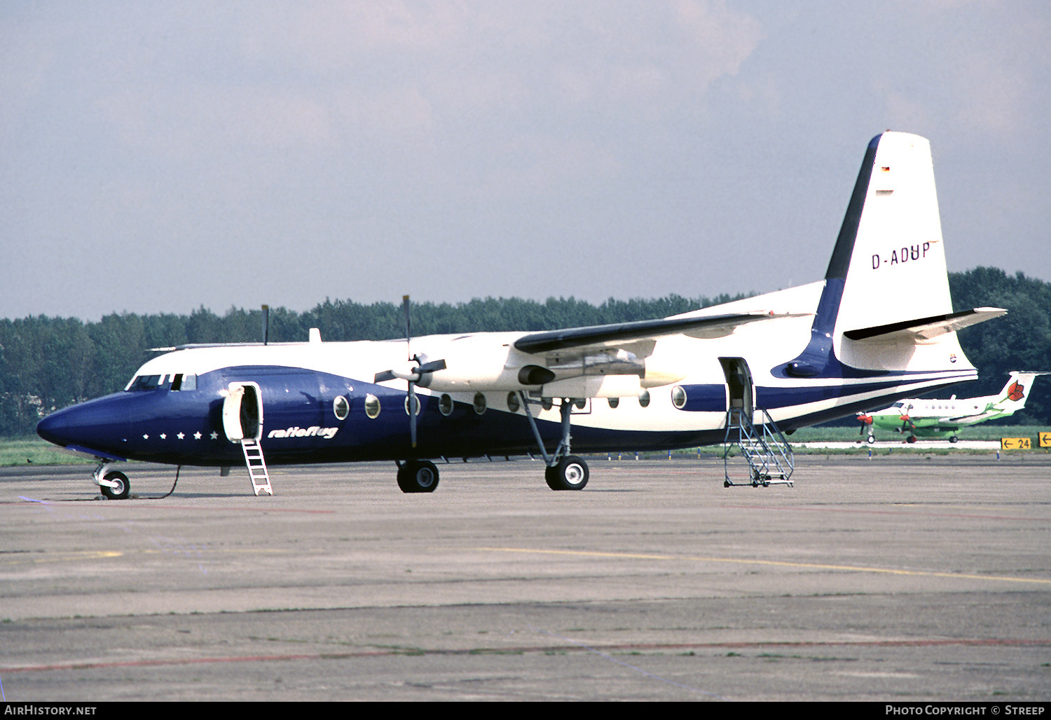 Aircraft Photo of D-ADUP | Fokker F27-500 Friendship | Ratioflug | AirHistory.net #587208