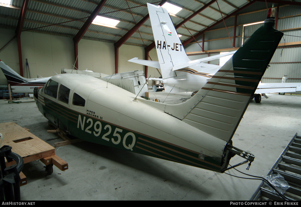 Aircraft Photo of N2925Q | Piper PA-28-181 Archer II | AirHistory.net #587219