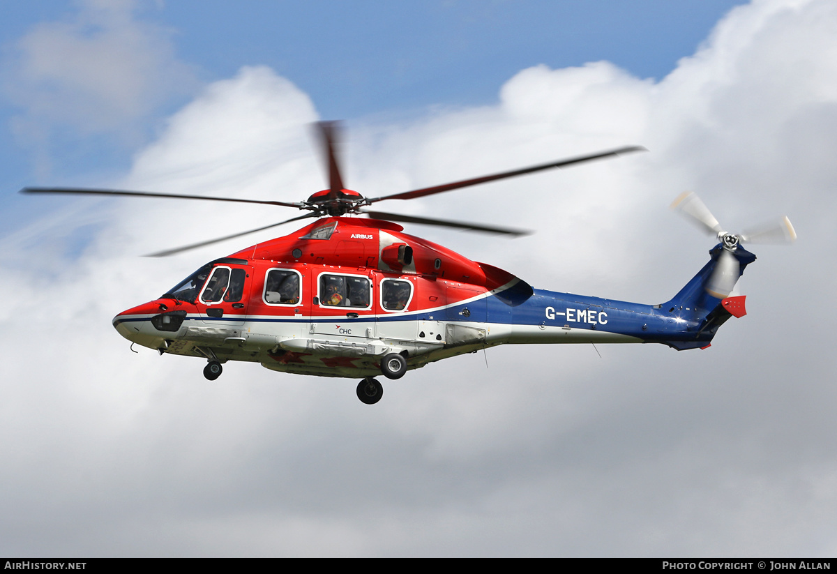 Aircraft Photo of G-EMEC | Eurocopter EC-175B | CHC Helicopters | AirHistory.net #587222
