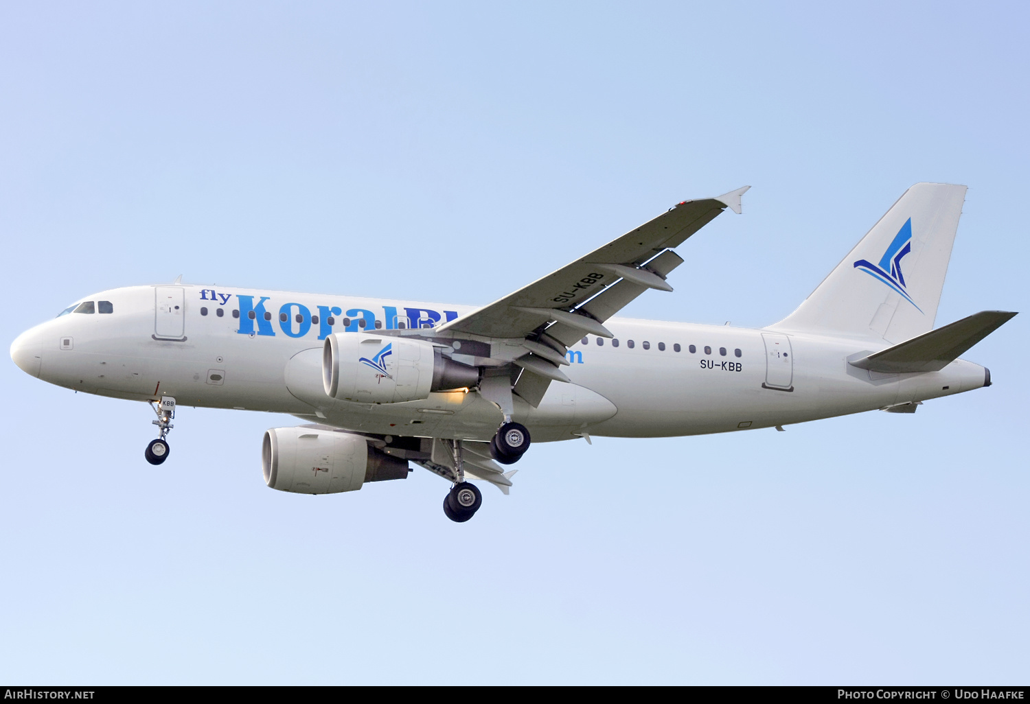 Aircraft Photo of SU-KBB | Airbus A319-112 | Koral Blue | AirHistory.net #587237