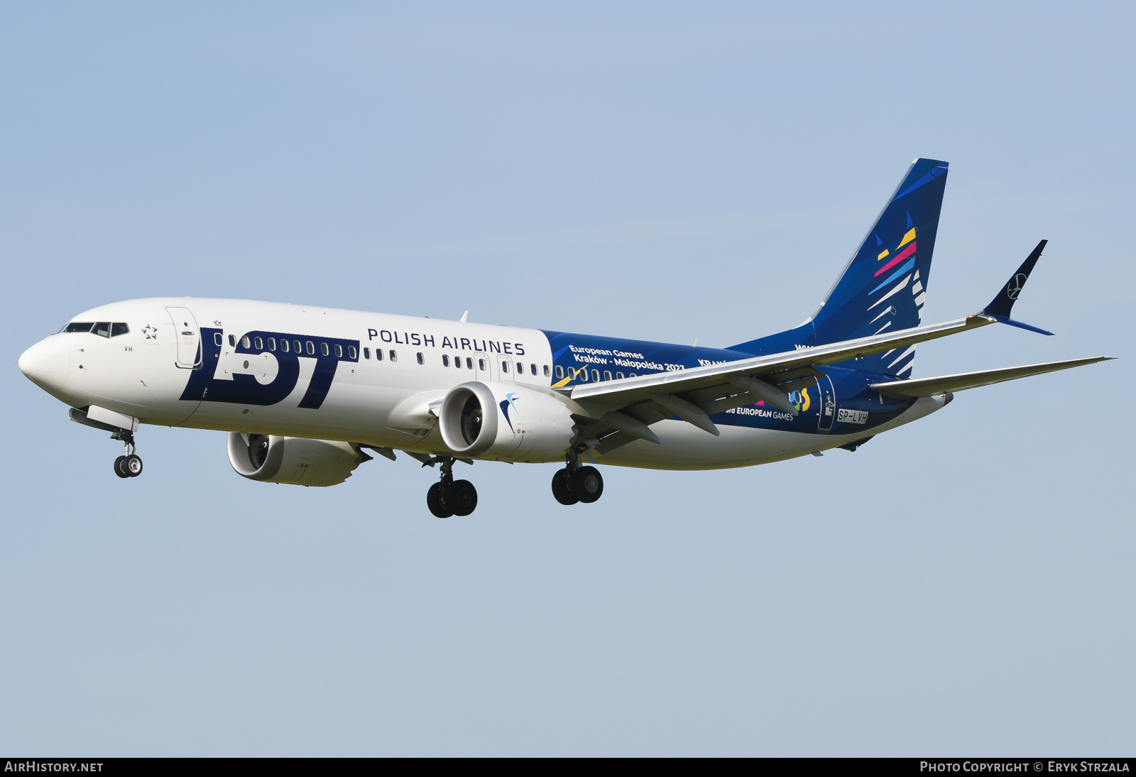 Aircraft Photo of SP-LVH | Boeing 737-8 Max 8 | LOT Polish Airlines - Polskie Linie Lotnicze | AirHistory.net #587245