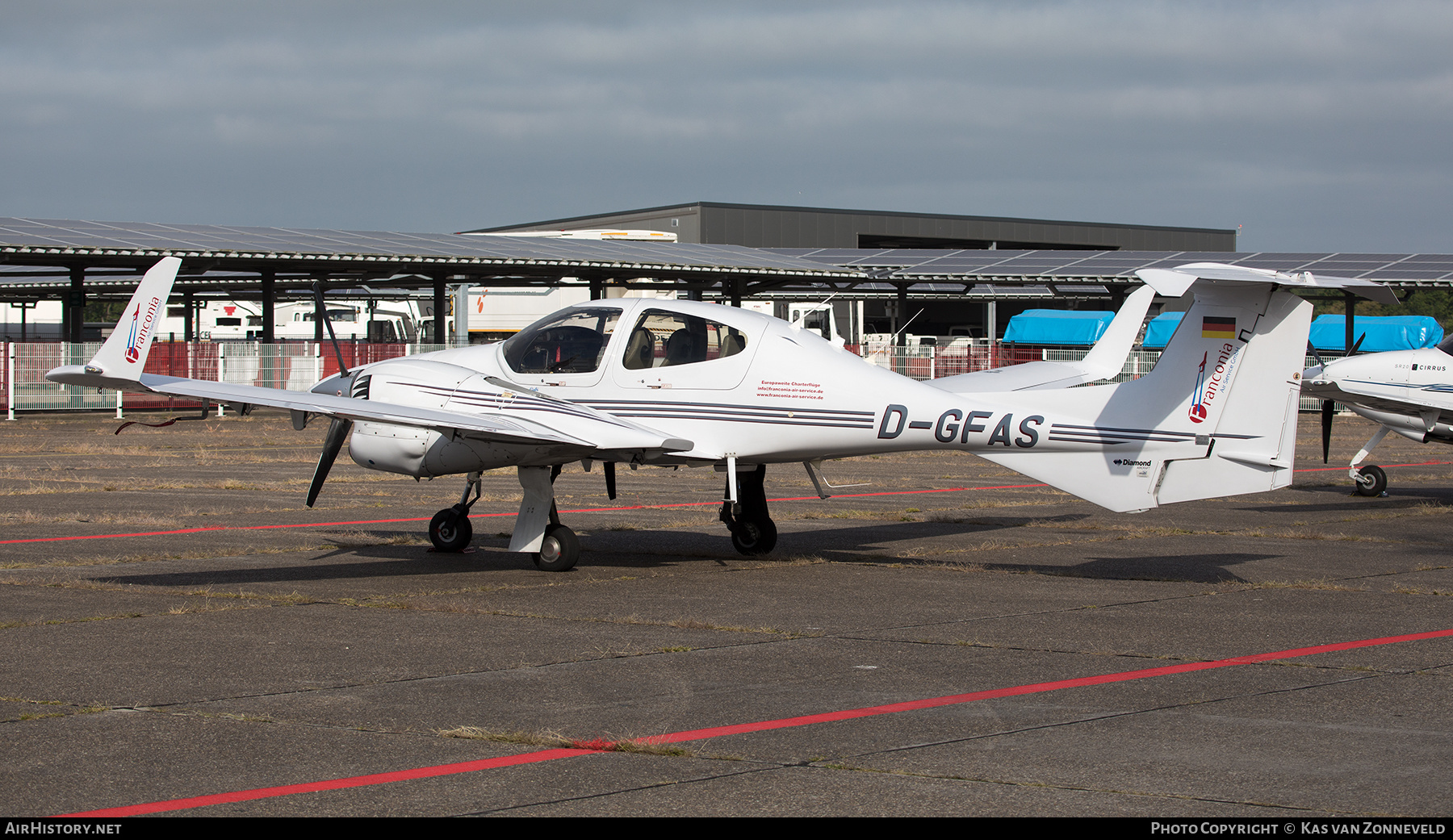 Aircraft Photo of D-GFAS | Diamond DA42 Twin Star | Franconia Air Service | AirHistory.net #587250