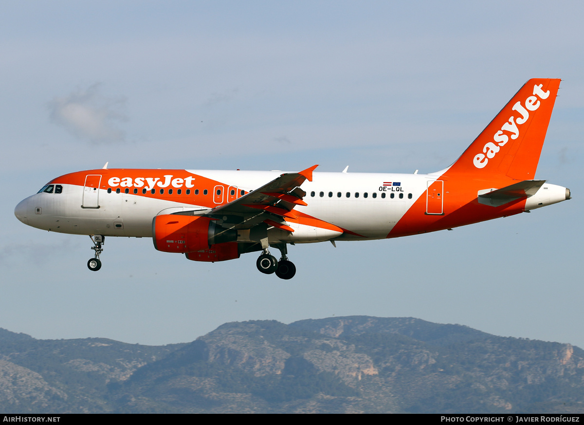 Aircraft Photo of OE-LQL | Airbus A319-111 | EasyJet | AirHistory.net #587266