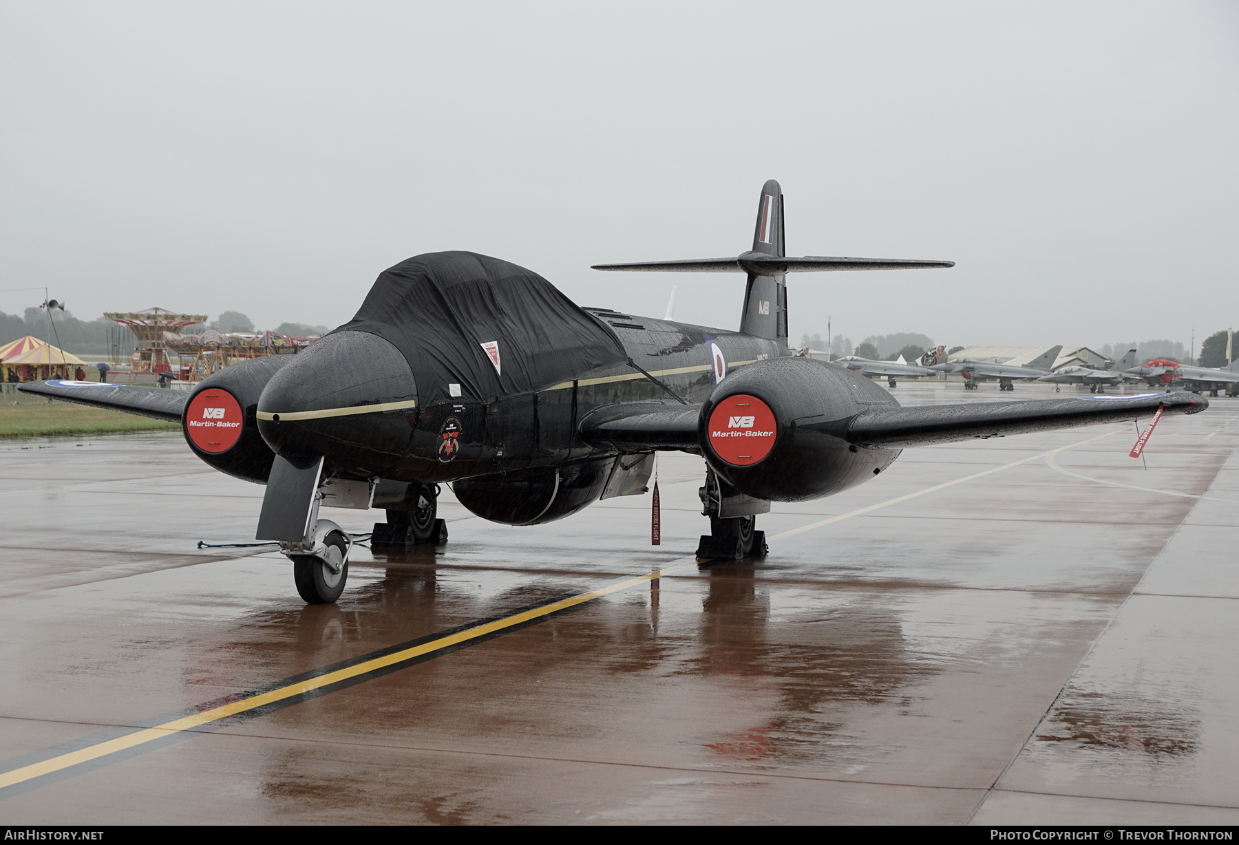 Aircraft Photo of G-JWMA / WA638 | Gloster Meteor T7 (Mod) | Martin-Baker | UK - Air Force | AirHistory.net #587267