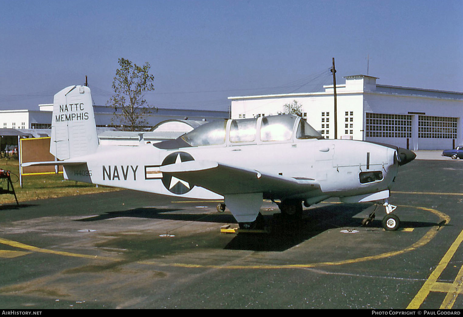 Aircraft Photo of 144035 | Beech T-34B Mentor | USA - Navy | AirHistory.net #587282