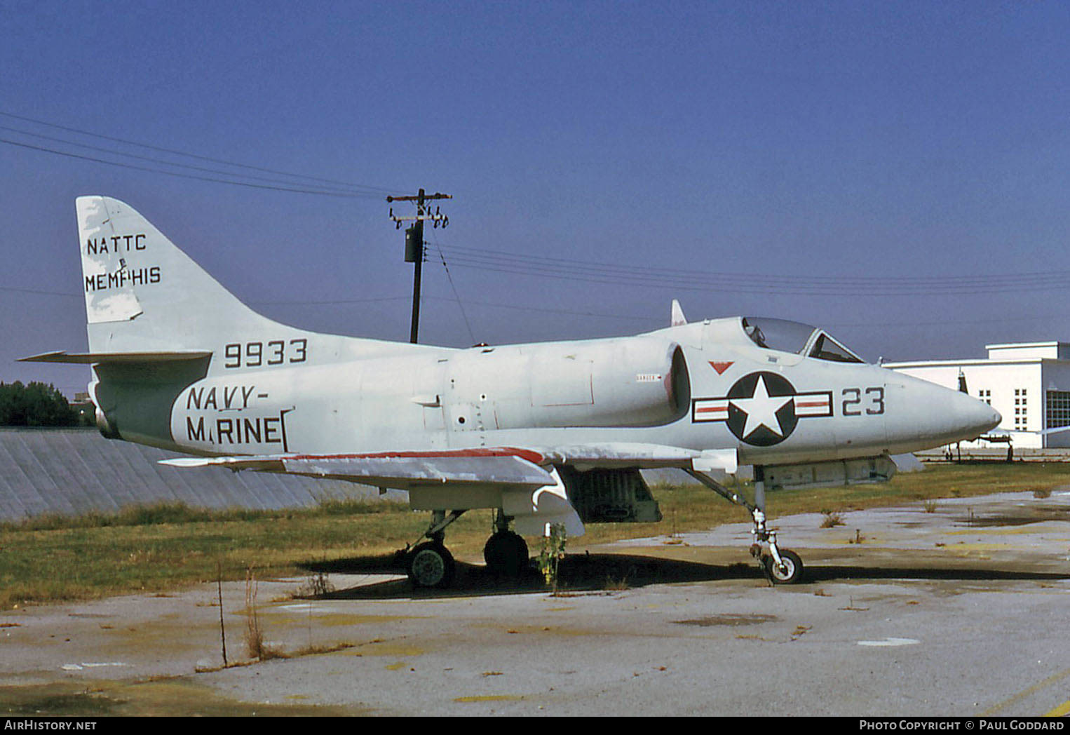 Aircraft Photo of 139933 / 9933 | Douglas A-4A Skyhawk (A4D-1) | USA - Navy | AirHistory.net #587292