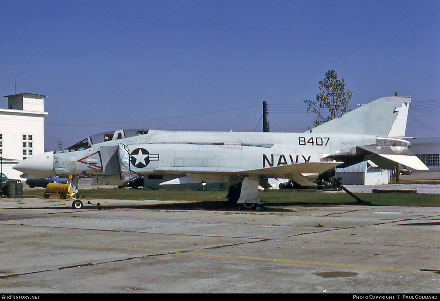 Aircraft Photo of 148407 / 8407 | McDonnell F-4B Phantom II | USA - Navy | AirHistory.net #587312