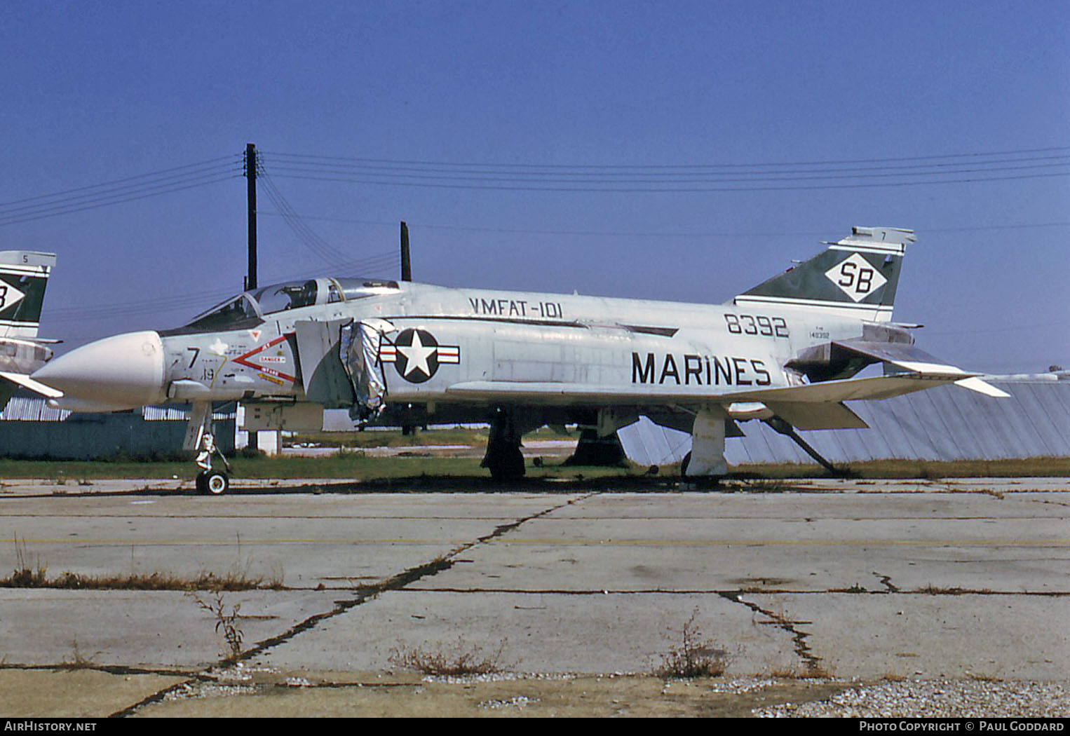 Aircraft Photo of 148392 / 8392 | McDonnell F-4B Phantom II | USA - Marines | AirHistory.net #587314