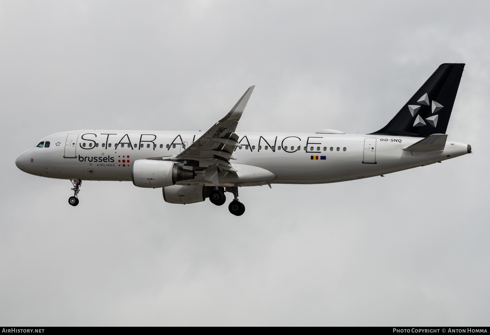 Aircraft Photo of OO-SNQ | Airbus A320-214 | Brussels Airlines | AirHistory.net #587326
