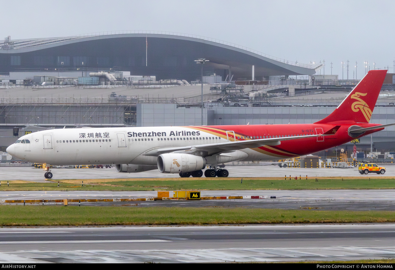 Aircraft Photo of B-1072 | Airbus A330-343 | Shenzhen Airlines | AirHistory.net #587335