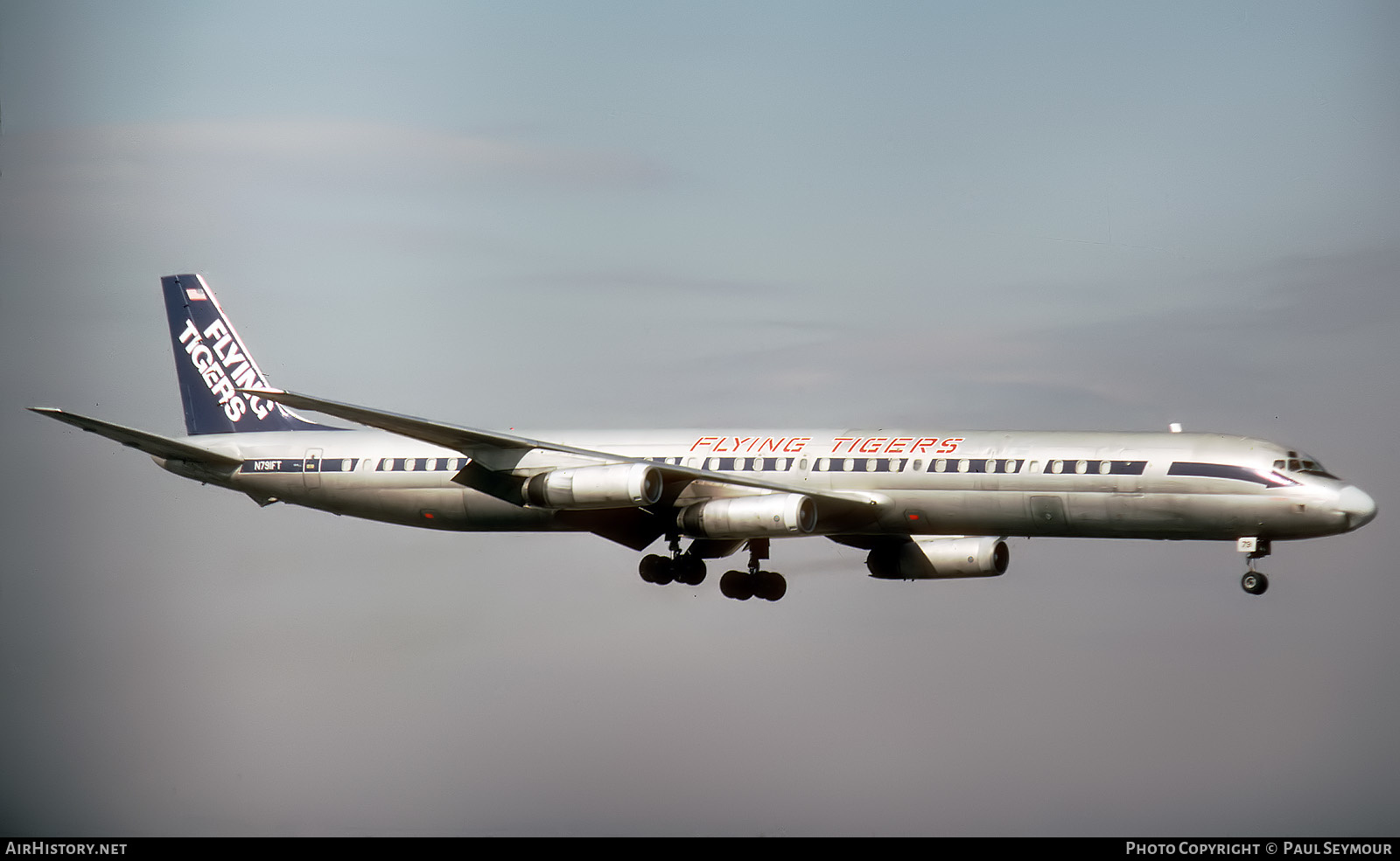 Aircraft Photo of N791FT | McDonnell Douglas DC-8-63CF | Flying Tigers | AirHistory.net #587336