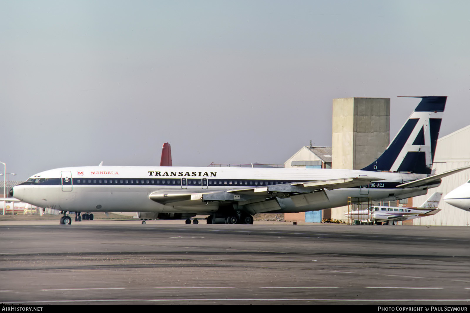 Aircraft Photo of 9G-ACJ | Boeing 707-139(B) | Transasian Airlines | AirHistory.net #587337