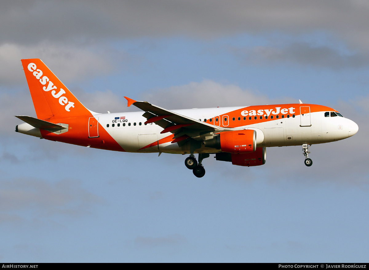 Aircraft Photo of OE-LQQ | Airbus A319-111 | EasyJet | AirHistory.net #587339
