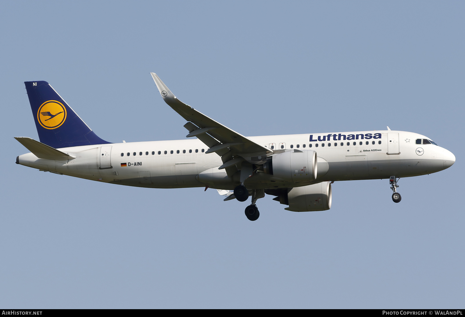 Aircraft Photo of D-AINI | Airbus A320-271N | Lufthansa | AirHistory.net #587345