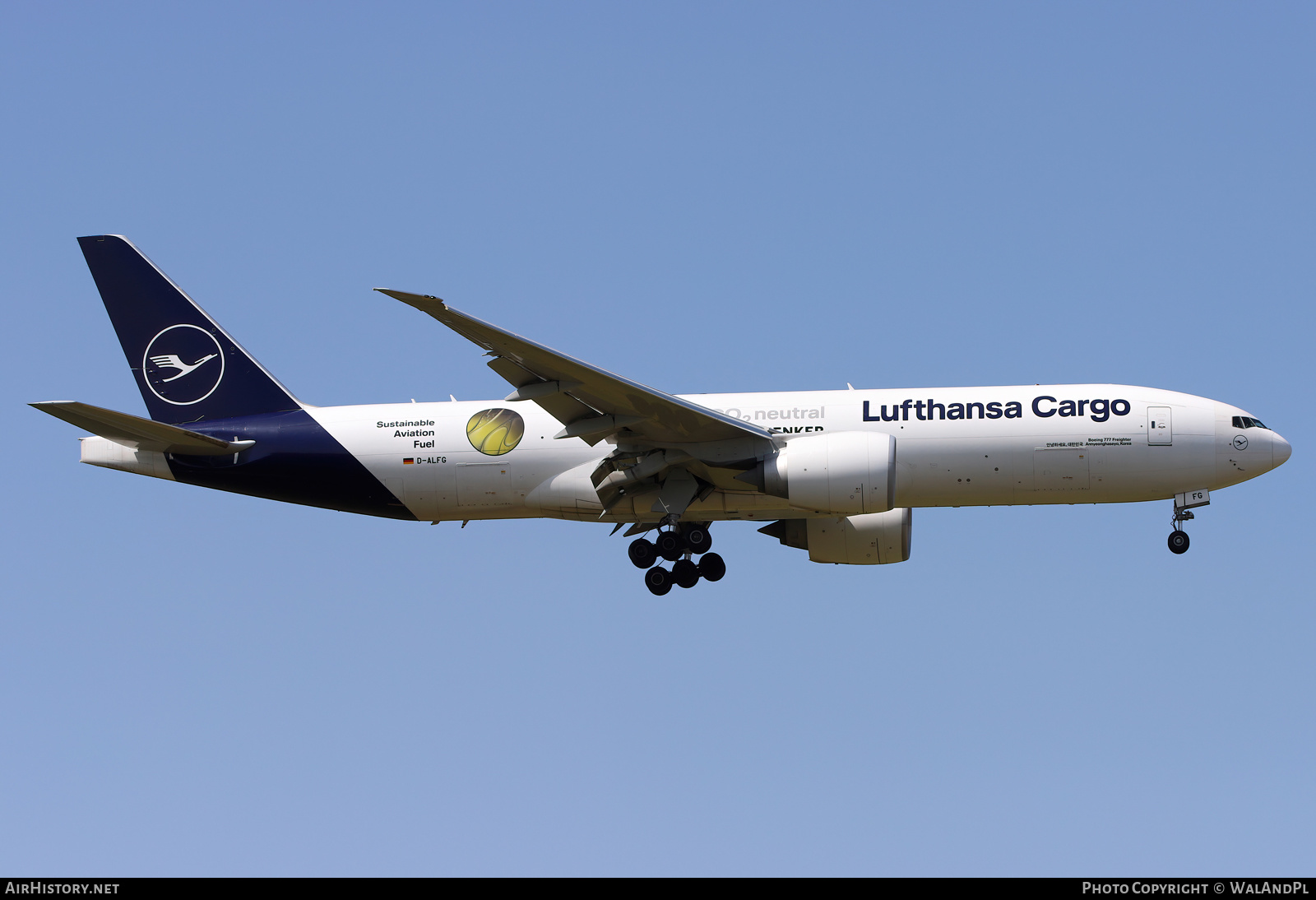 Aircraft Photo of D-ALFG | Boeing 777-F | Lufthansa Cargo | AirHistory.net #587351