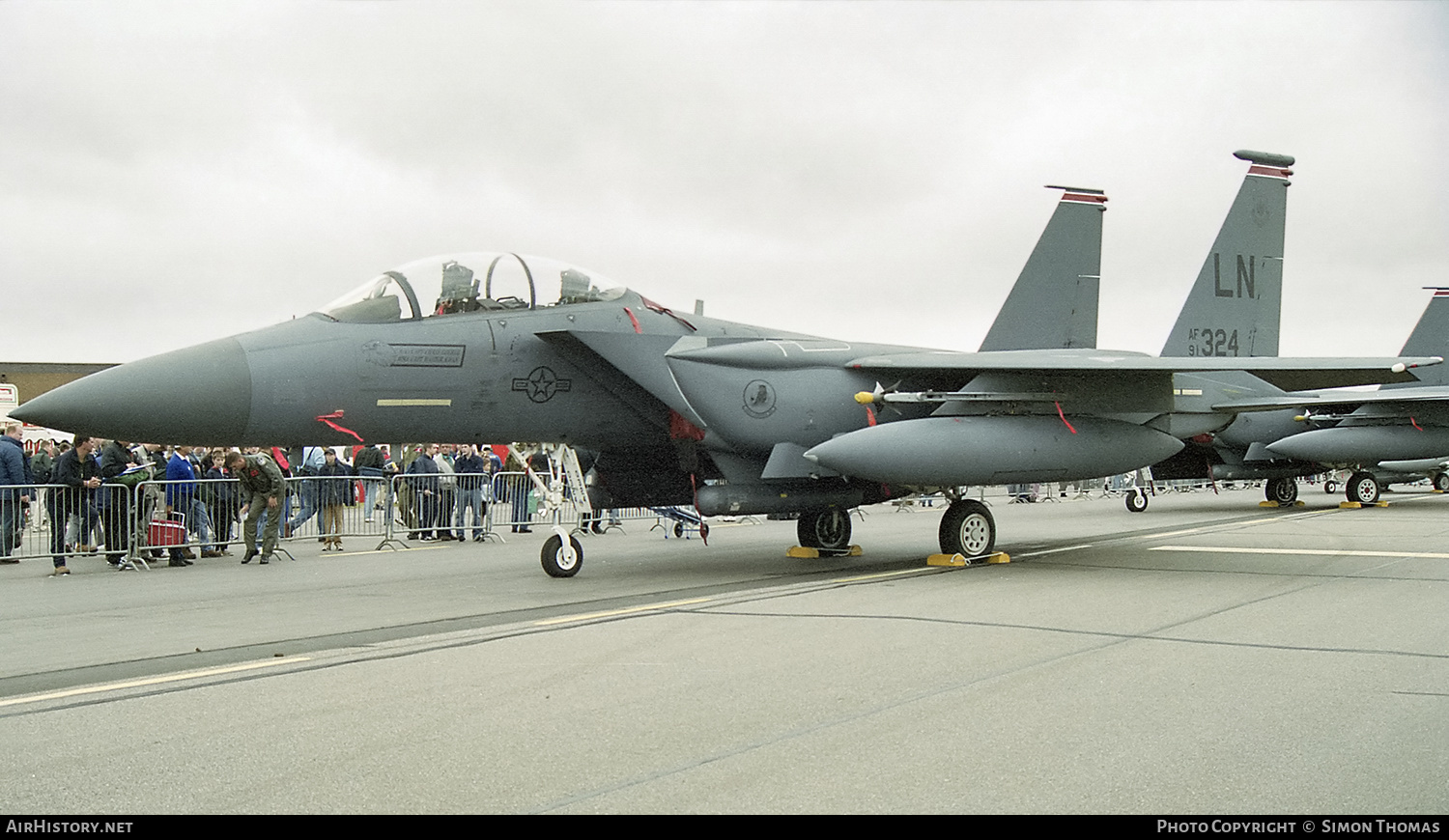Aircraft Photo of 91-0324 / AF91-324 | McDonnell Douglas F-15E Strike Eagle | USA - Air Force | AirHistory.net #587360