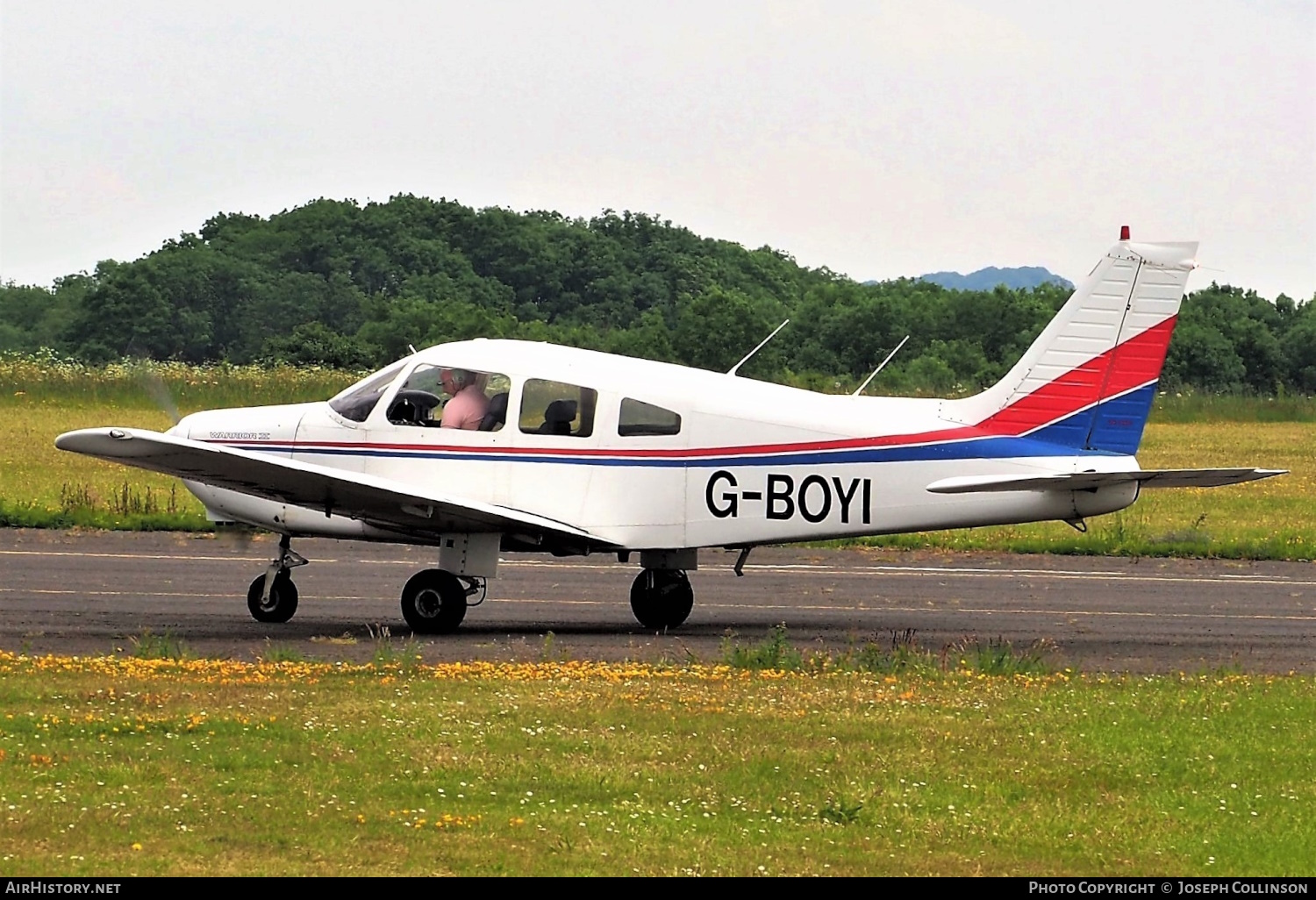 Aircraft Photo of G-BOYI | Piper PA-28-161 Cherokee Warrior II | AirHistory.net #587361