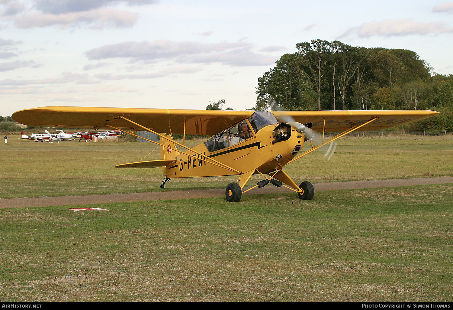 Aircraft Photo of G-HEWI | Piper J-3C-65 Cub | AirHistory.net #587362