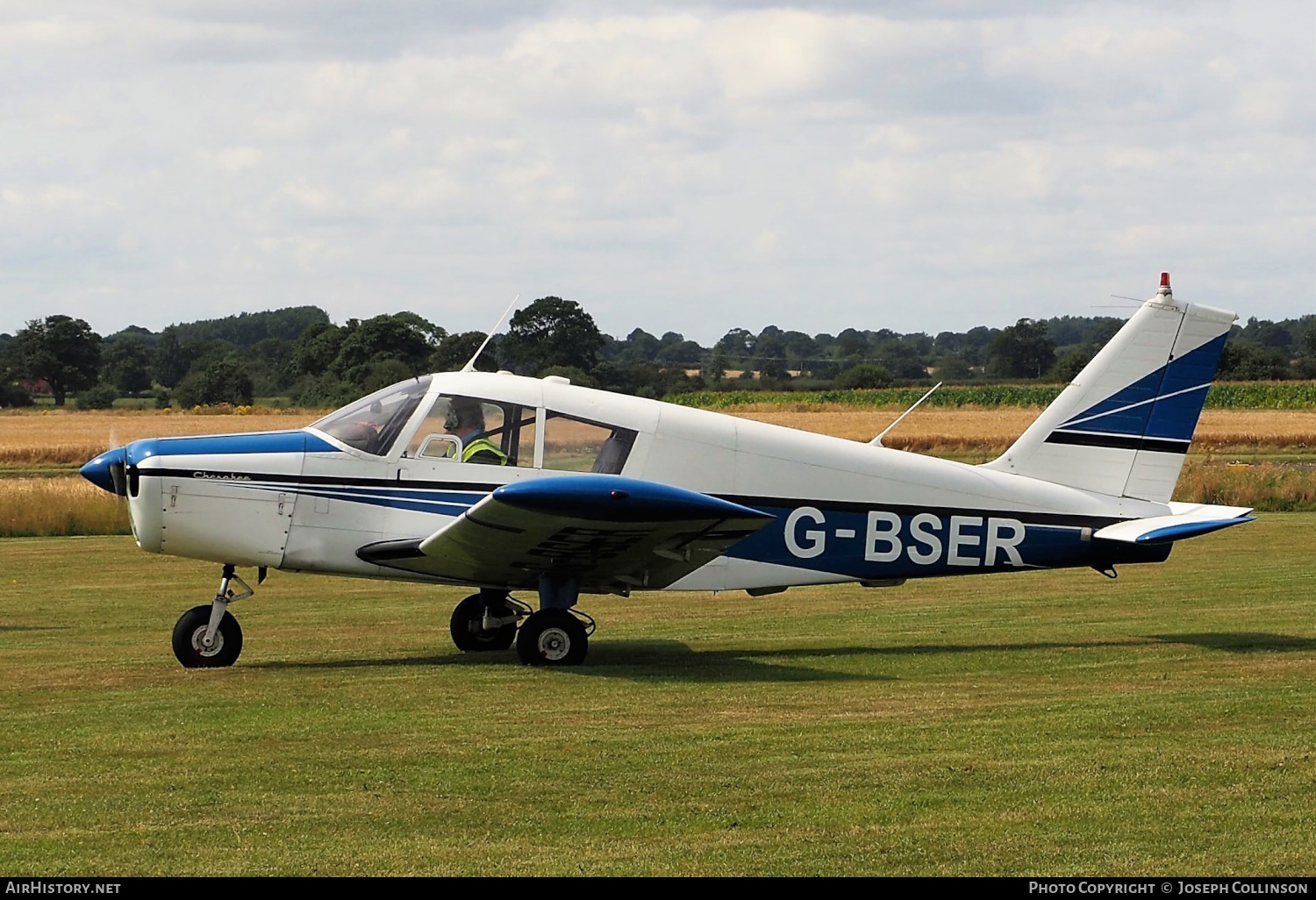 Aircraft Photo of G-BSER | Piper PA-28-160 Cherokee | AirHistory.net #587366