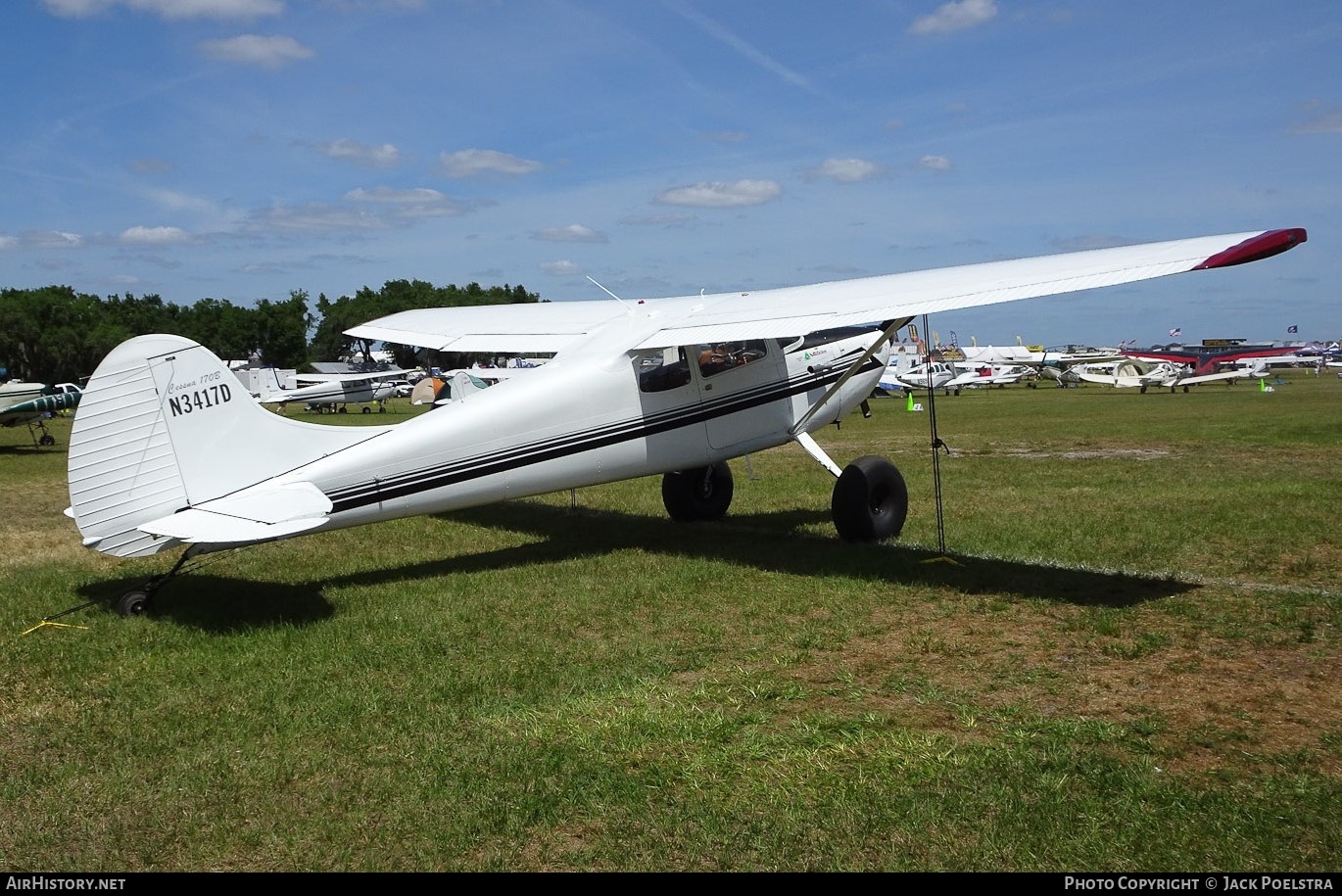 Aircraft Photo of N3417D | Cessna 170B | AirHistory.net #587369